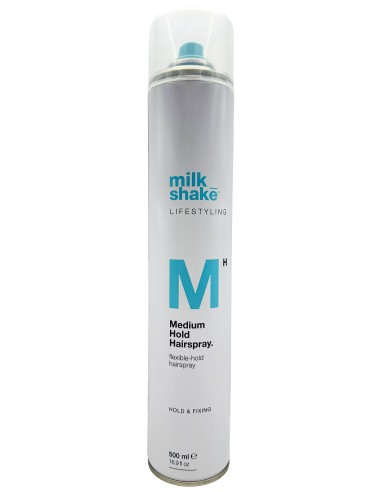 Milk Shake Lifestyling M Medium Hold Hairspray - 500ml - Lacca Per Capelli